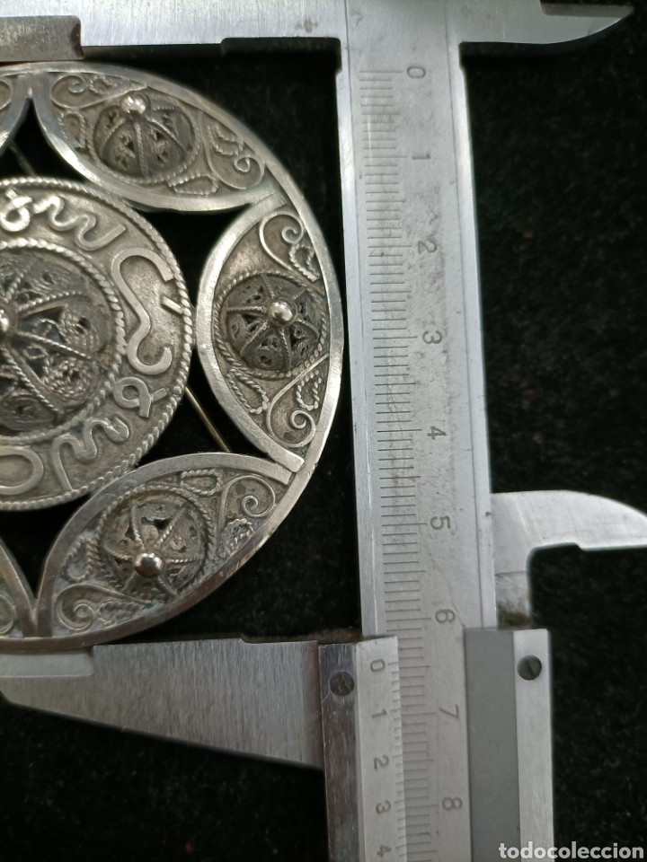 Antig&uuml;edades: Broche de plata caligraf&iacute;a arabe - Foto 5