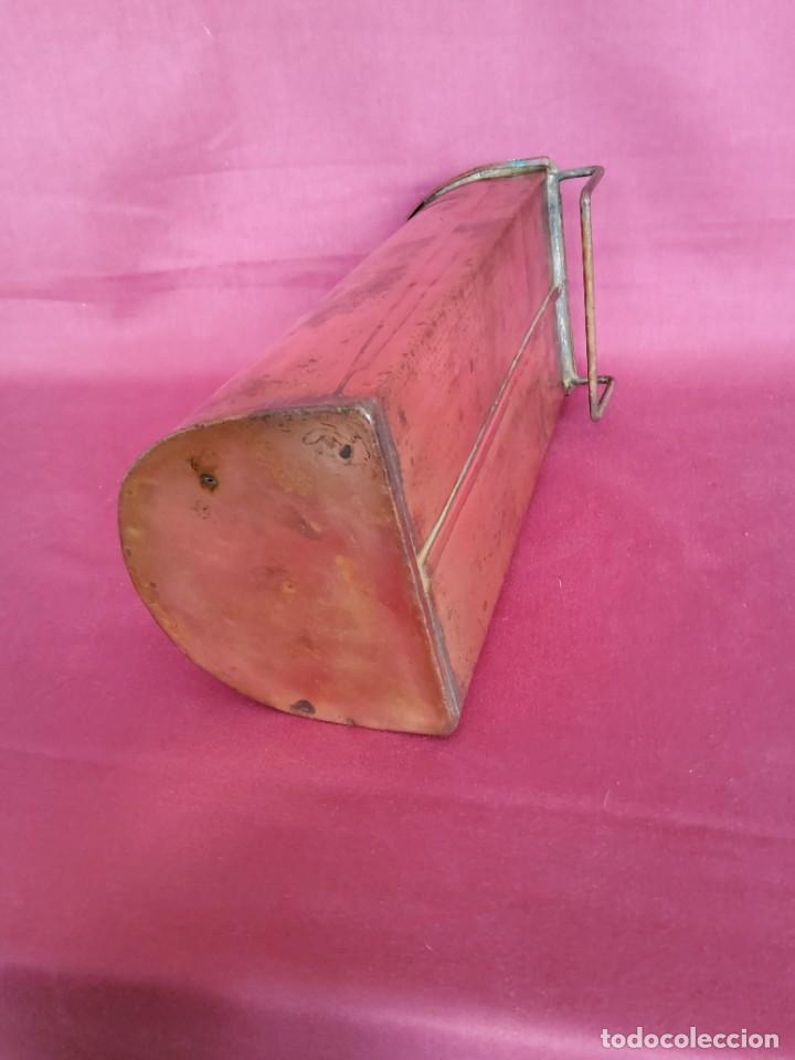 Antig&uuml;edades: ANTIGUO RECIPIENTE DE COBRE IDEAL COMO FLORERO - Foto 7