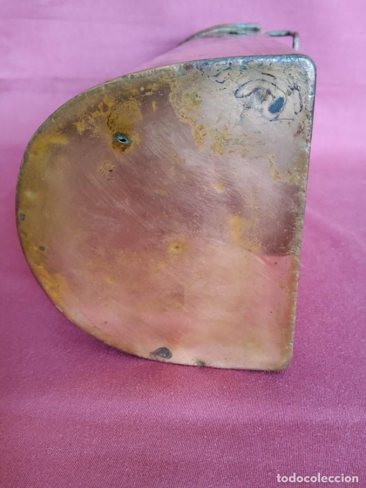 Antig&uuml;edades: ANTIGUO RECIPIENTE DE COBRE IDEAL COMO FLORERO - Foto 8