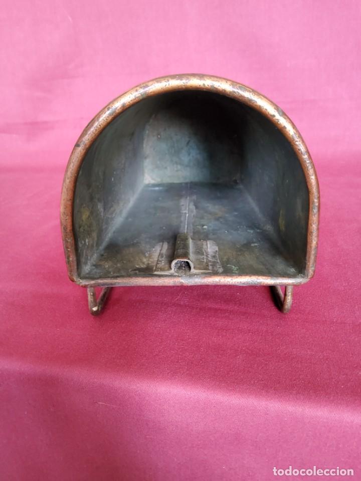 Antig&uuml;edades: ANTIGUO RECIPIENTE DE COBRE IDEAL COMO FLORERO - Foto 10