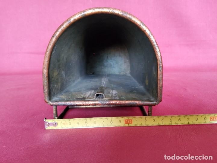 Antig&uuml;edades: ANTIGUO RECIPIENTE DE COBRE IDEAL COMO FLORERO - Foto 15
