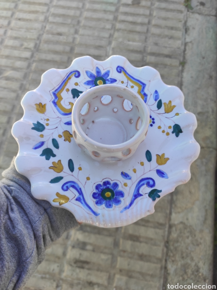Antig&uuml;edades: Preciosa Mancerina de Alcora - Foto 1