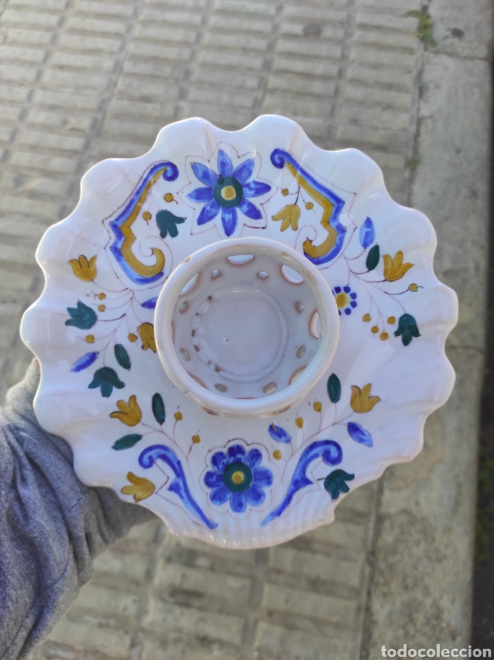 Antig&uuml;edades: Preciosa Mancerina de Alcora - Foto 3