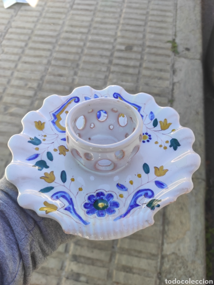Antig&uuml;edades: Preciosa Mancerina de Alcora - Foto 4