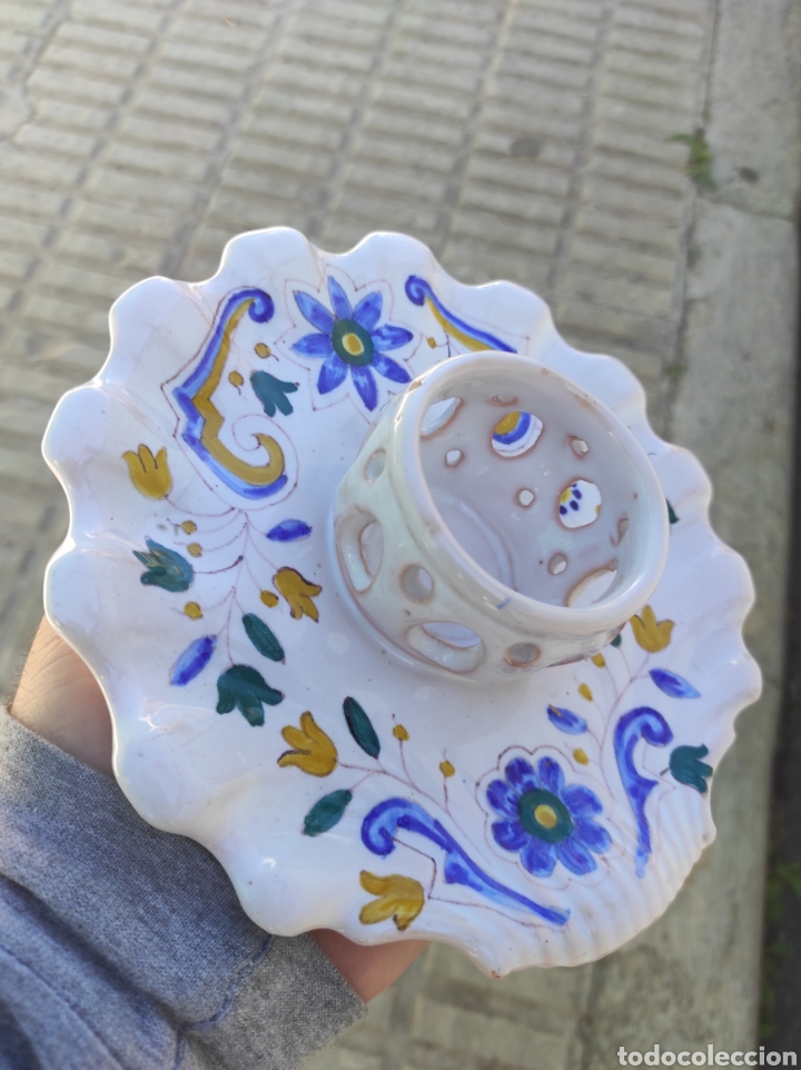 Antig&uuml;edades: Preciosa Mancerina de Alcora - Foto 5