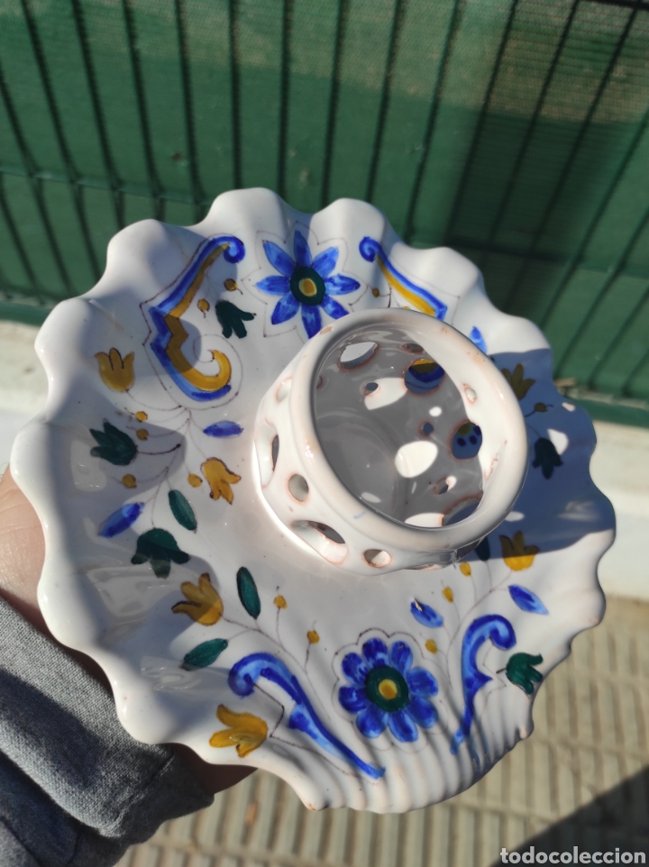 Antig&uuml;edades: Preciosa Mancerina de Alcora - Foto 22