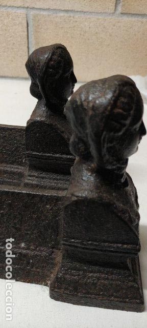 Antig&uuml;edades: ANTIGUOS MORILLOS DE CHIMENEA - Foto 2