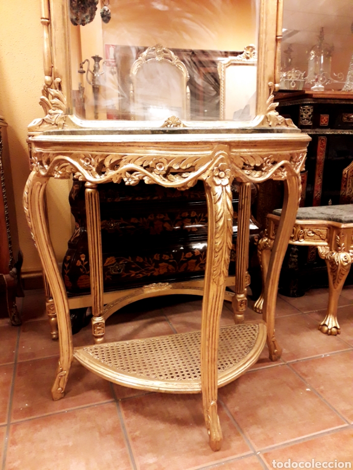 Antig&uuml;edades: CONSOLA ESTILO LUIS XVI - Foto 3