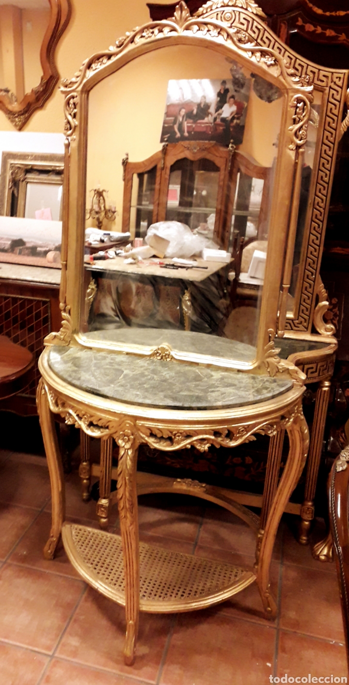Antig&uuml;edades: CONSOLA ESTILO LUIS XVI - Foto 1