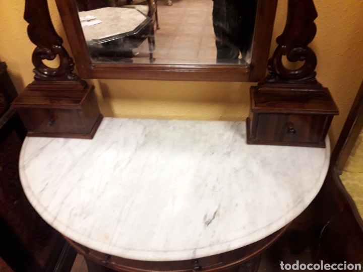 Antig&uuml;edades: TOCADOR ESTILO ISABELINO - Foto 2