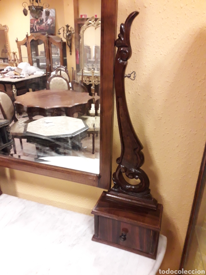 Antig&uuml;edades: TOCADOR ESTILO ISABELINO - Foto 5