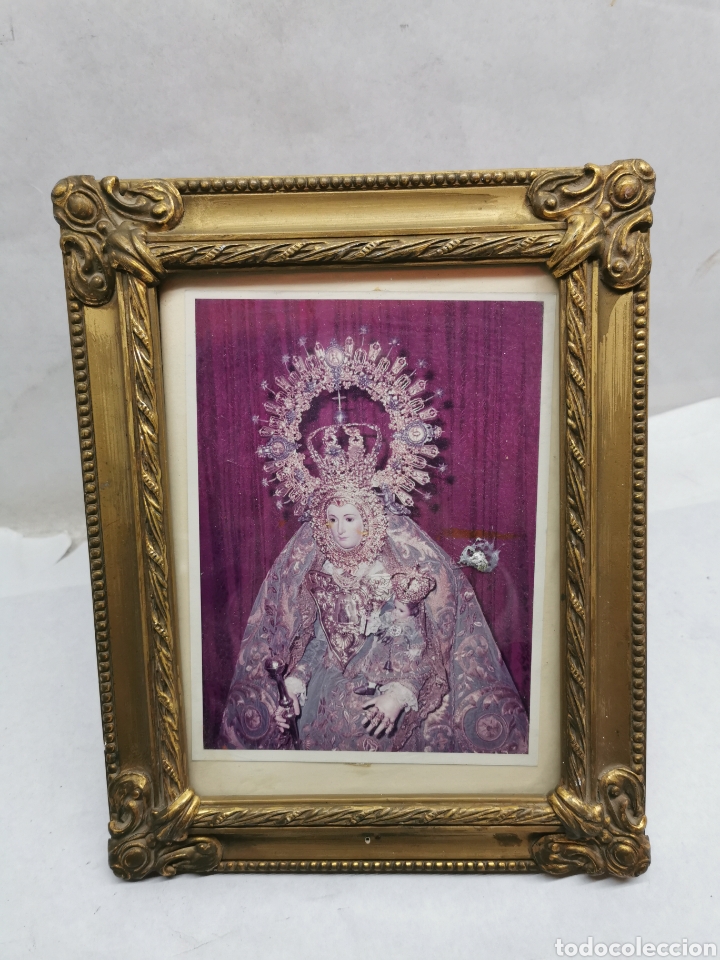 Antig&uuml;edades: Marco con virgen - Foto 5