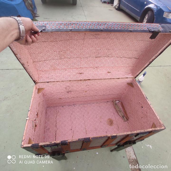 Antig&uuml;edades: baul antiguo - Foto 6