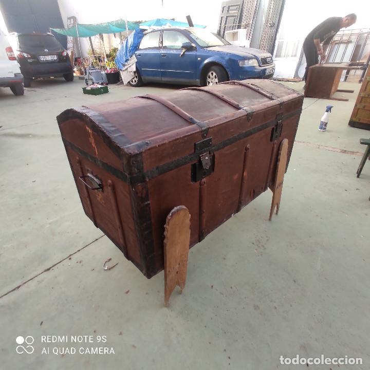 Antig&uuml;edades: baul antiguo - Foto 2