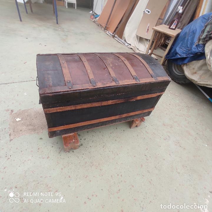 Antig&uuml;edades: baul antiguo - Foto 4