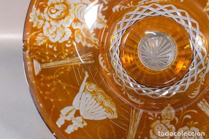 Antig&uuml;edades: Centro de mesa en cristal - Foto 6
