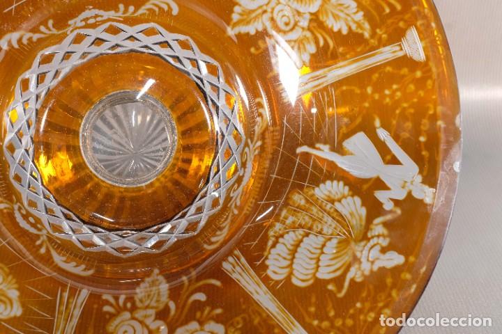 Antig&uuml;edades: Centro de mesa en cristal - Foto 7