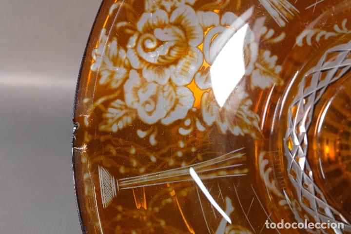 Antig&uuml;edades: Centro de mesa en cristal - Foto 8