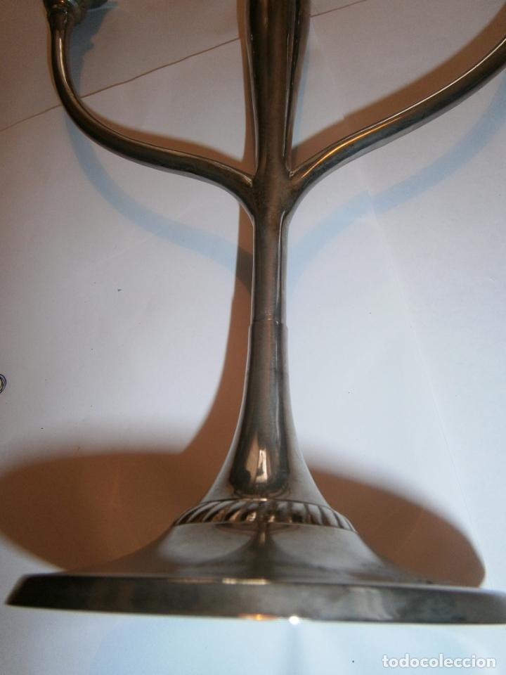 Antig&uuml;edades: ESPECTACULAR CANDELABRO DE TRES BRAZOS - Foto 4
