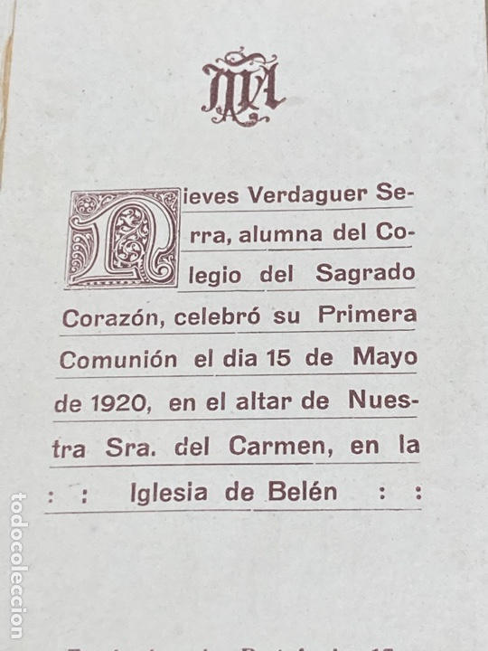 Antig&uuml;edades: Primera comuni&oacute;n - Foto 2