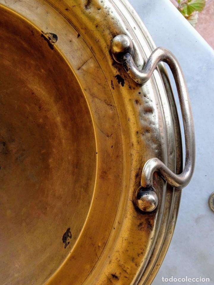 Antig&uuml;edades: Brasero antiguo de bronce - Foto 2