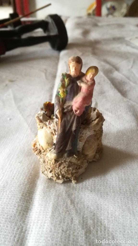 Antig&uuml;edades: SANTO, PLASTICO / 7X5 CM / CAL603 - Foto 1