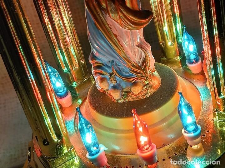 Antig&uuml;edades: PUR&Iacute;SIMA CONCEPCI&Oacute;N (URNA-DORADA) LUZ-RED - Foto 3