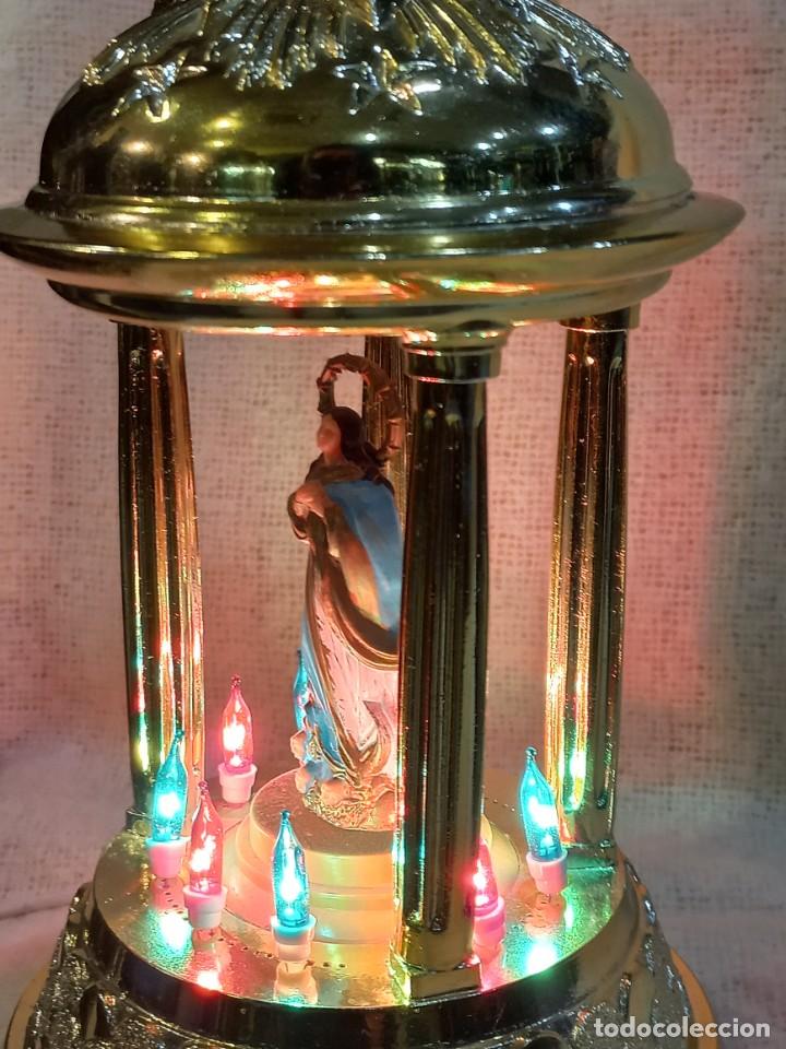 Antig&uuml;edades: PUR&Iacute;SIMA CONCEPCI&Oacute;N (URNA-DORADA) LUZ-RED - Foto 5