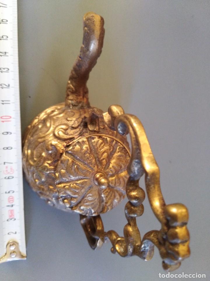 Antig&uuml;edades: Antigua tetera metal(866) - Foto 2