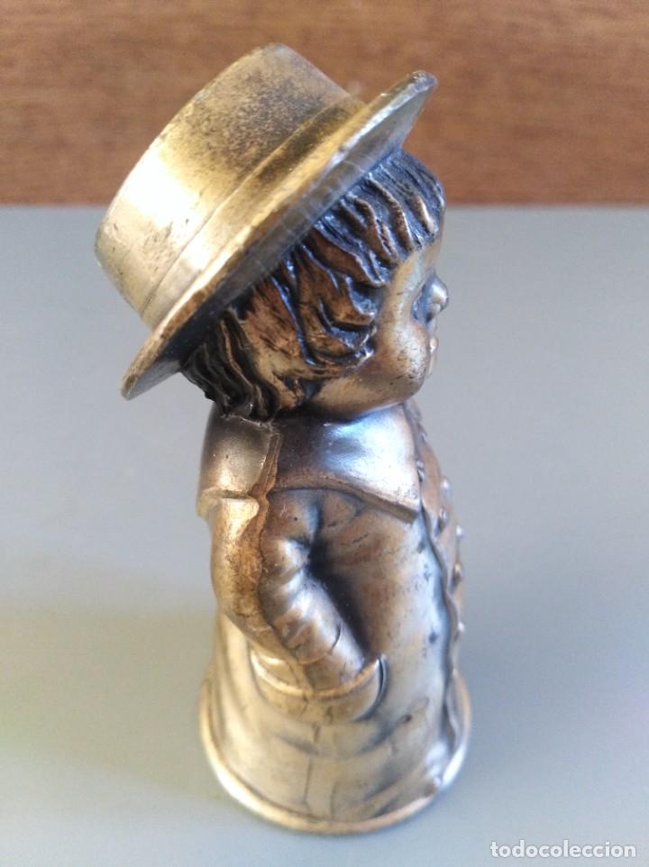 Antig&uuml;edades: Salero metal (866) - Foto 2