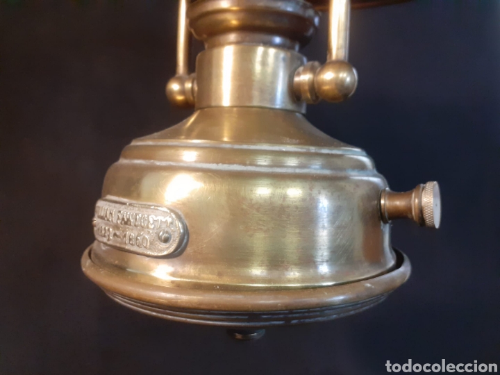 Antig&uuml;edades: L&aacute;mpara industrial - Foto 8
