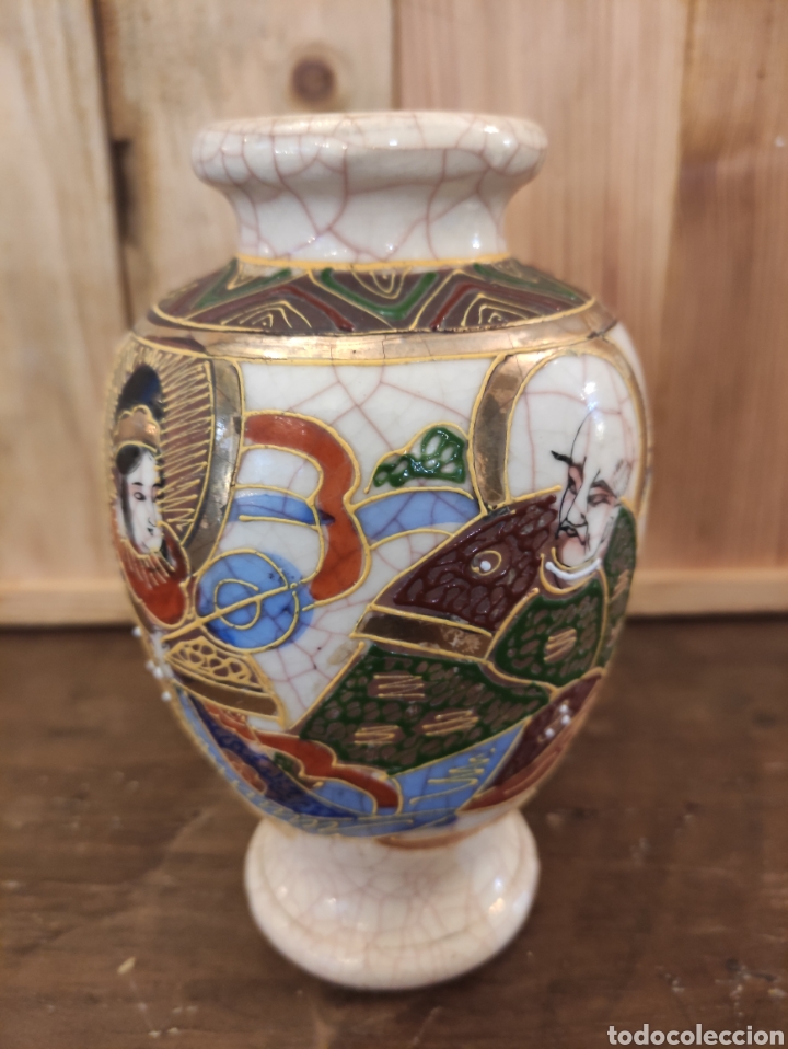 Antig&uuml;edades: Jarr&oacute;n Satsuma antiguo - Foto 2