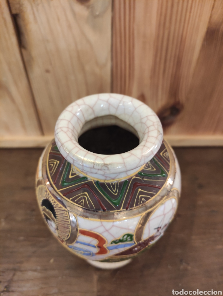 Antig&uuml;edades: Jarr&oacute;n Satsuma antiguo - Foto 3