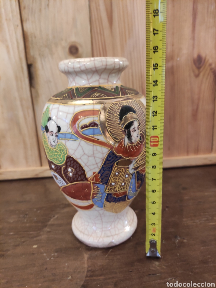 Antig&uuml;edades: Jarr&oacute;n Satsuma antiguo - Foto 5
