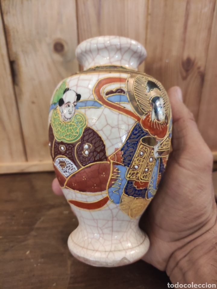 Antig&uuml;edades: Jarr&oacute;n Satsuma antiguo - Foto 1