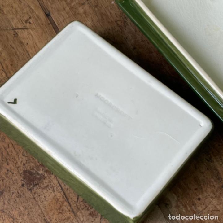 Antig&uuml;edades: Caja de Moorcroft rectangular de 12x9cm - Foto 6