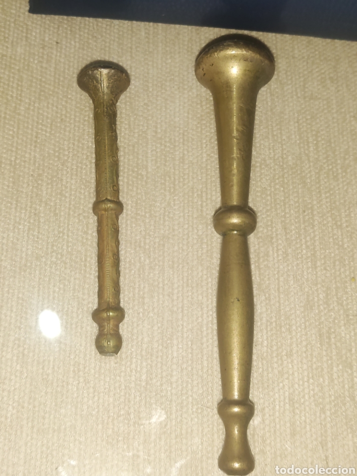 Antig&uuml;edades: Almirez o mortero de bronce.....2.... - Foto 5