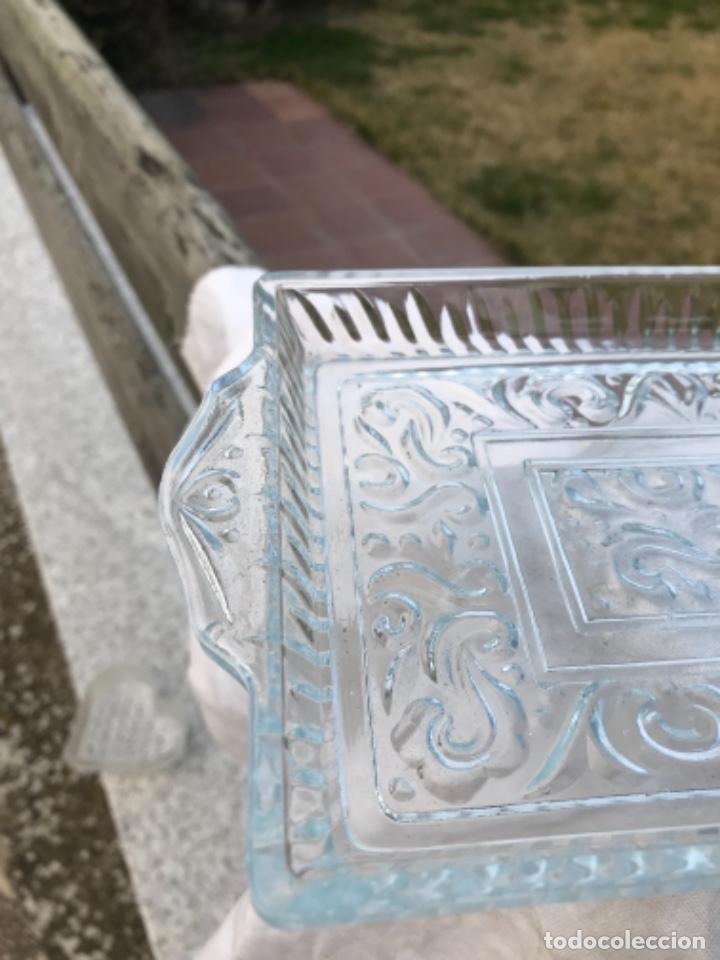 Antig&uuml;edades: Bandejas, art-deco, cristal - Foto 2