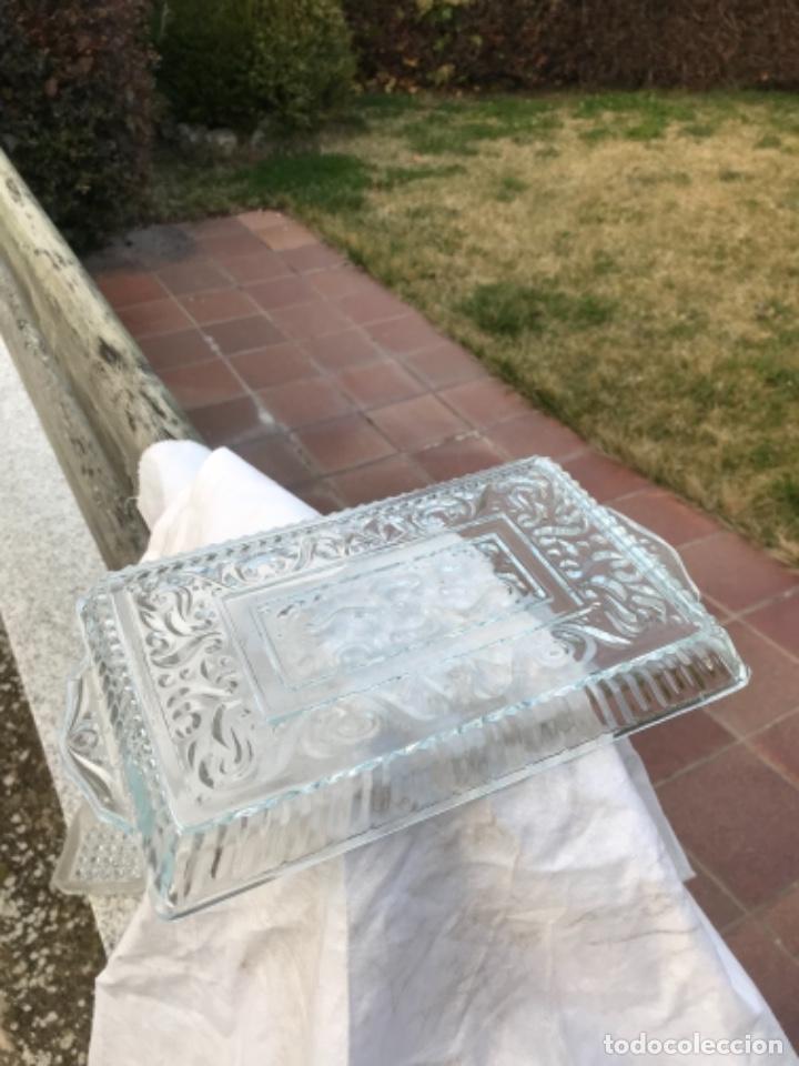 Antig&uuml;edades: Bandejas, art-deco, cristal - Foto 4