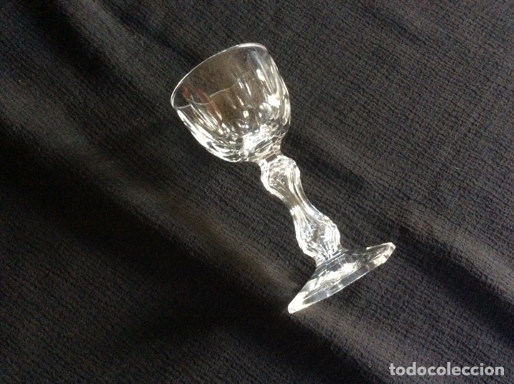 Antig&uuml;edades: Copa cristal tallado - Foto 1