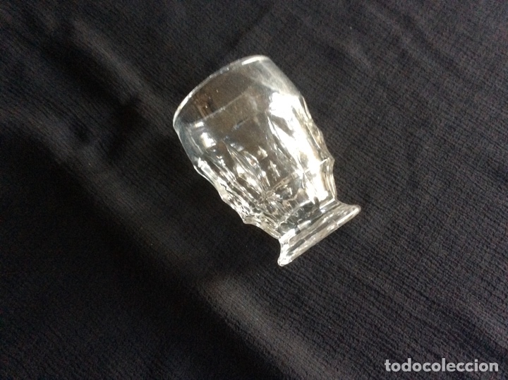 Antig&uuml;edades: Pareja copas cristal prensado - Foto 1
