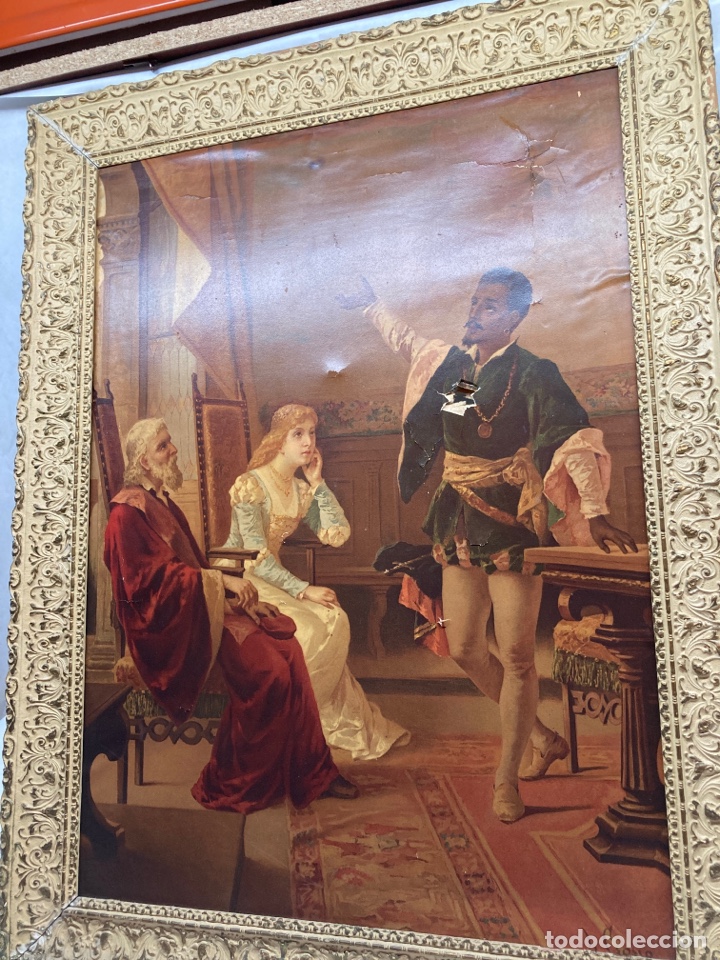 Antig&uuml;edades: Pareja de cuadros - Foto 7