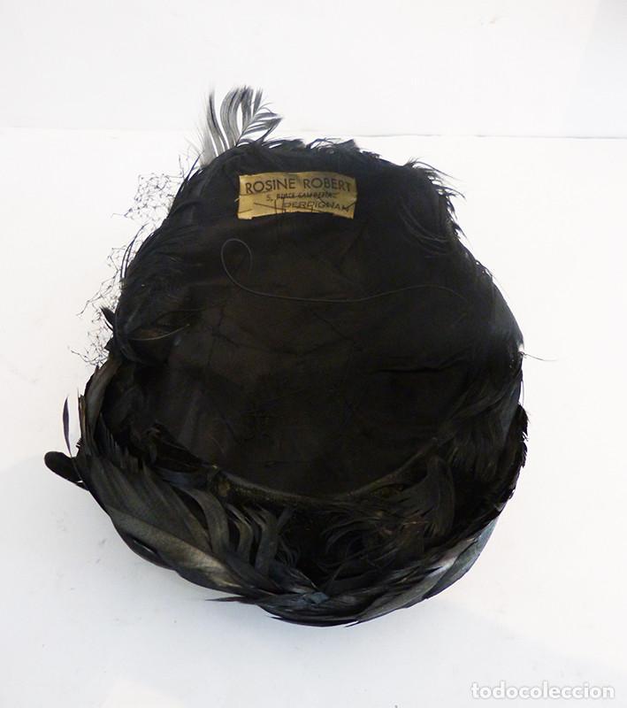 Antig&uuml;edades: Sombrero con plumas - Foto 6