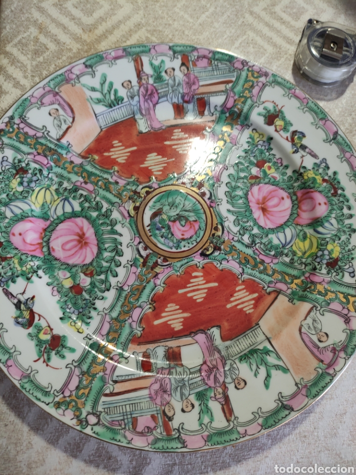 Antig&uuml;edades: Platos de porcelana de China - Foto 3