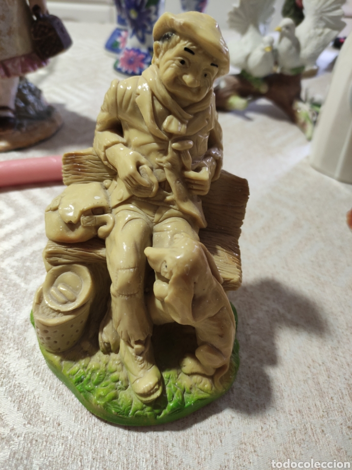 Antig&uuml;edades: Figura marmolizada - Foto 1
