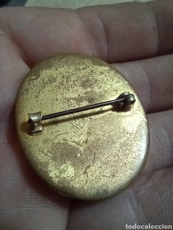 Antig&uuml;edades: BROCHE O IMPERDIBLE TIPO CAMAFEO - Foto 3