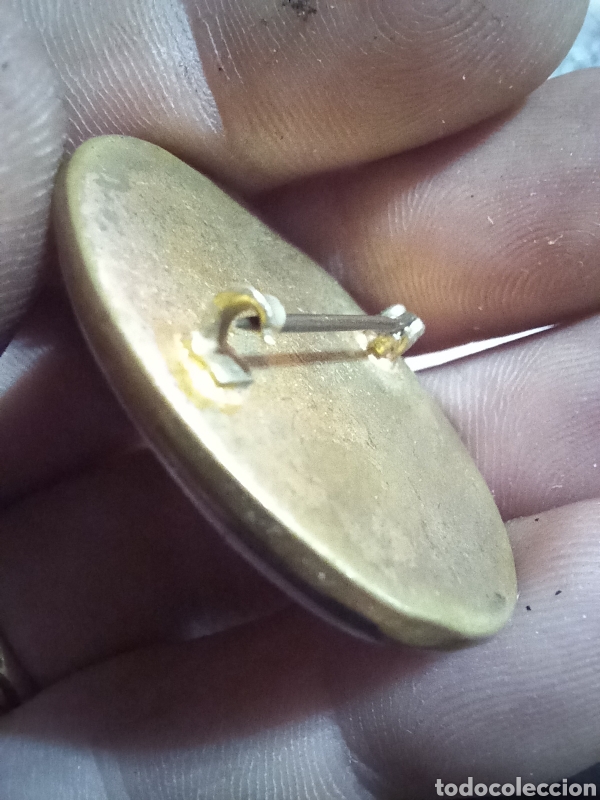 Antig&uuml;edades: BROCHE O IMPERDIBLE TIPO CAMAFEO - Foto 4