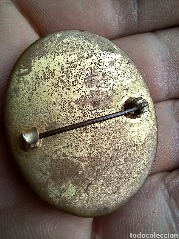 Antig&uuml;edades: BROCHE O IMPERDIBLE TIPO CAMAFEO - Foto 6