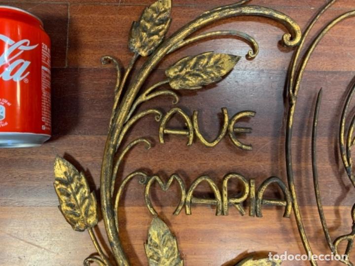Antig&uuml;edades: L&aacute;mpara de bronce para pared - Foto 4