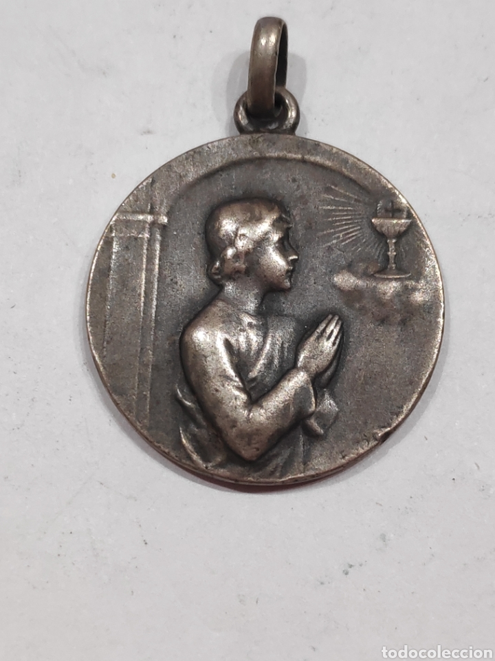Antig&uuml;edades: Medalla de comuni&oacute;n 11 de mayo 1911 - Foto 1